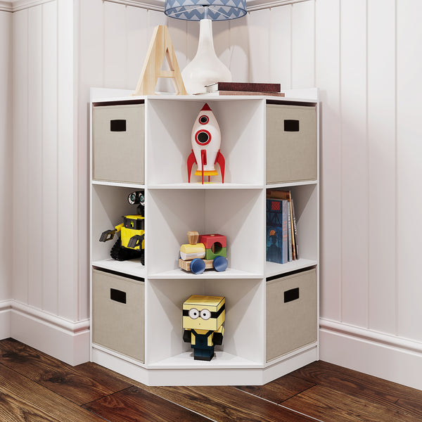 Cubby Corner Shelf