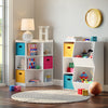 Kids Corner Storage Cabinet with Cubbies & Shelves