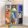 Kids Corner Storage Cabinet with Cubbies & Shelves