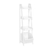 Kids 4-Tier 13in Ladder Shelf with Toy Organizer