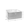 Half Size Kids 2pc Storage Bin Set