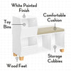 Kids Catch-All Multi-Cubby Storage Bench