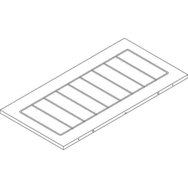 Kids Activity Table with 4 Cups - Part 2 - Side Panel