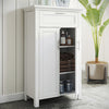 Somerset Two Door Floor Cabinet with Drawer