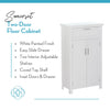 Somerset Two Door Floor Cabinet with Drawer