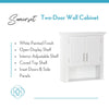 Somerset Two-Door Wall Cabinet