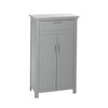 Somerset Two Door Floor Cabinet with Drawer