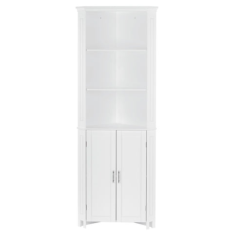 Somerset Tall Two-Door Corner Cabinet