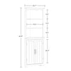 Monroe Tall Corner Cabinet