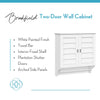 Brookfield Two-Door Wall Cabinet