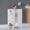 Brookfield Single Door Floor Cabinet with Side Shelves