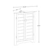 Brookfield Two-Door Corner Cabinet