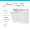 Ashland Double Tilt-Out Laundry Hamper