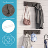 Afton 3-Hook Coat Rack - 2 Pack