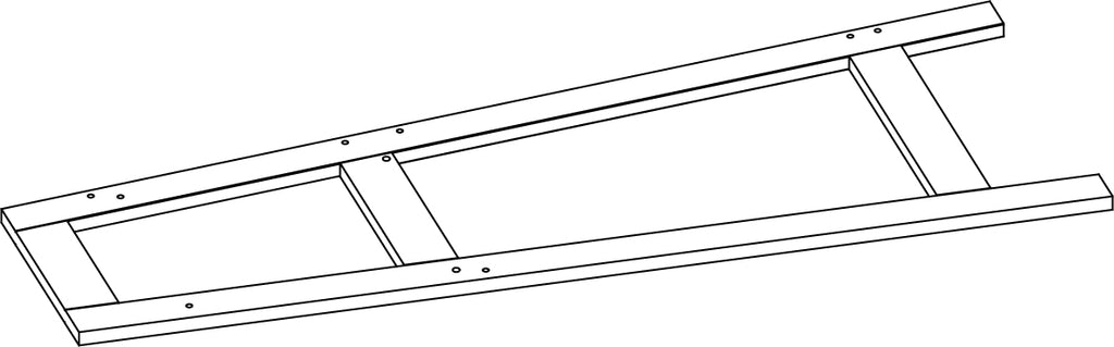 Kids Ladder Shelf Desk - Part 01 - Left Side Frame