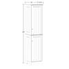 Ashland Two-Door Tall Cabinet