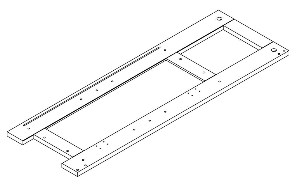 Brookfield Single Door Floor Cabinet - Part 03 - Right Side Panel